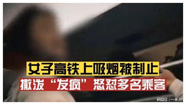 月嫂推倒保洁狂怼乘客叫嚣“有本事抓我安博体育”这次高铁嚣张女摊大事了(图1)